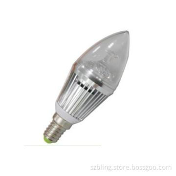 4W  competitive LED candle light,integrating lens for smooth lighting